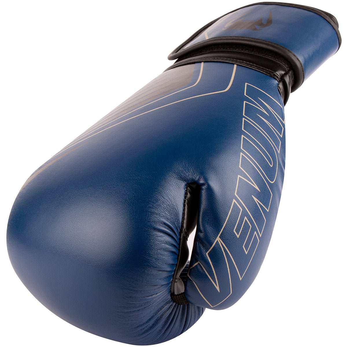 Venum Contender 2.0 Hook and Loop Boxing Gloves - Navy/Sand - Forza Sports - punching bag and gloves