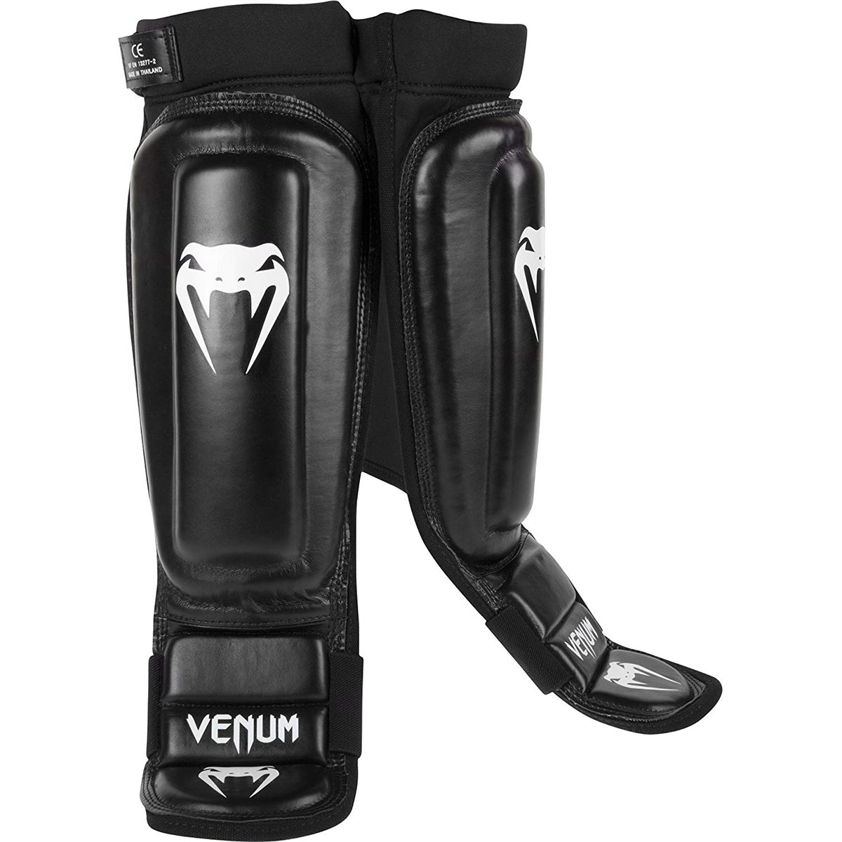 Venum 360 MMA Shin Instep Guards - Black Venum