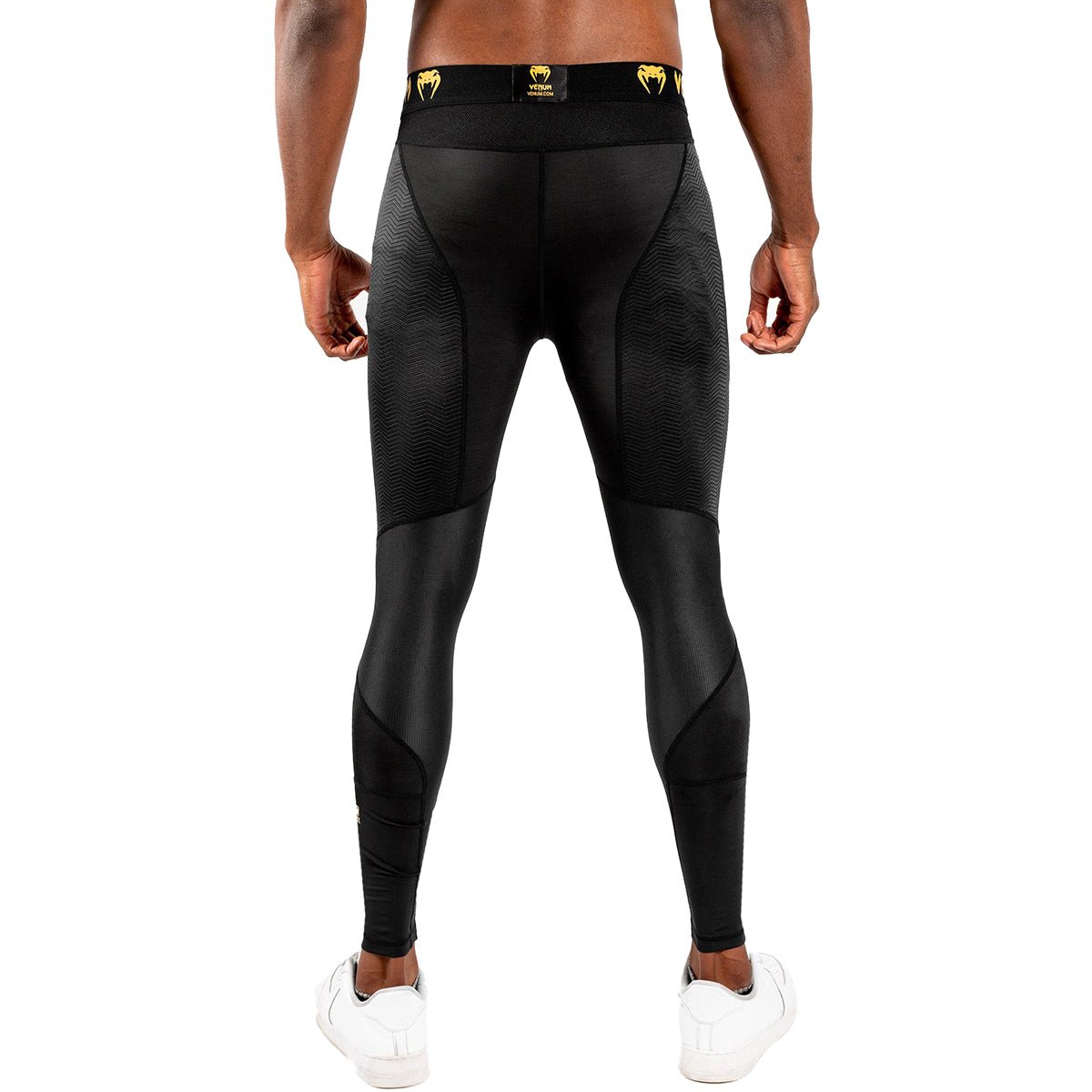Venum G - Fit Compression Spats - Black/Gold - Forza Sports