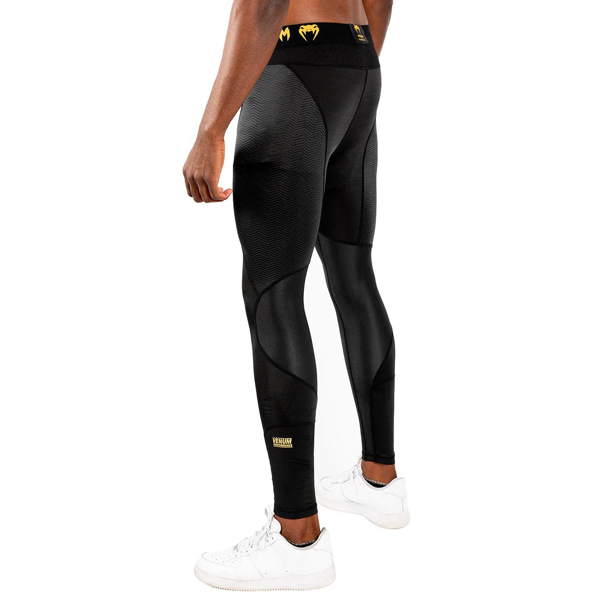 Venum G - Fit Compression Spats - Black/Gold - Forza Sports