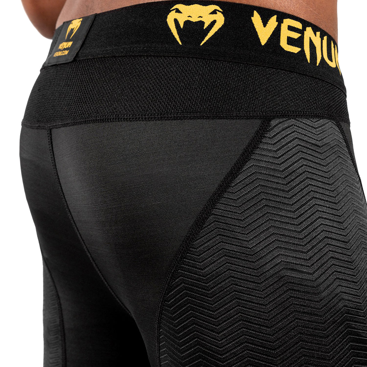 Venum G - Fit Compression Spats - Black/Gold - Forza Sports