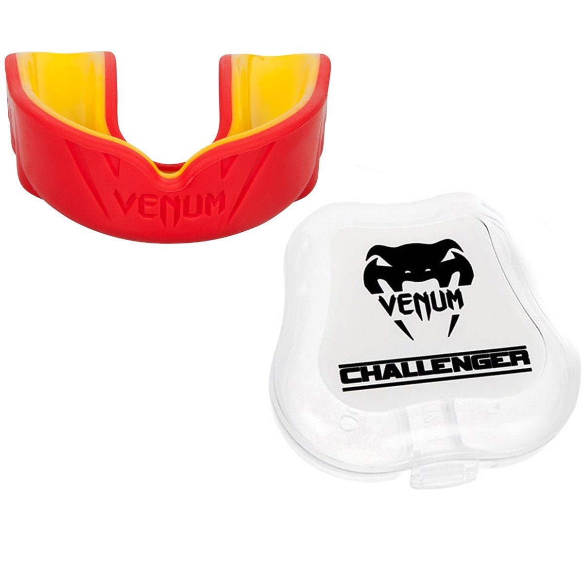 Venum Challenger Mouthguard - Red/Yellow - Forza Sports