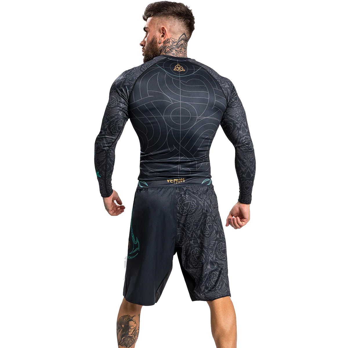 Venum Assassin's Creed Reloaded Long Sleeve Rashguard - Black - Forza Sports