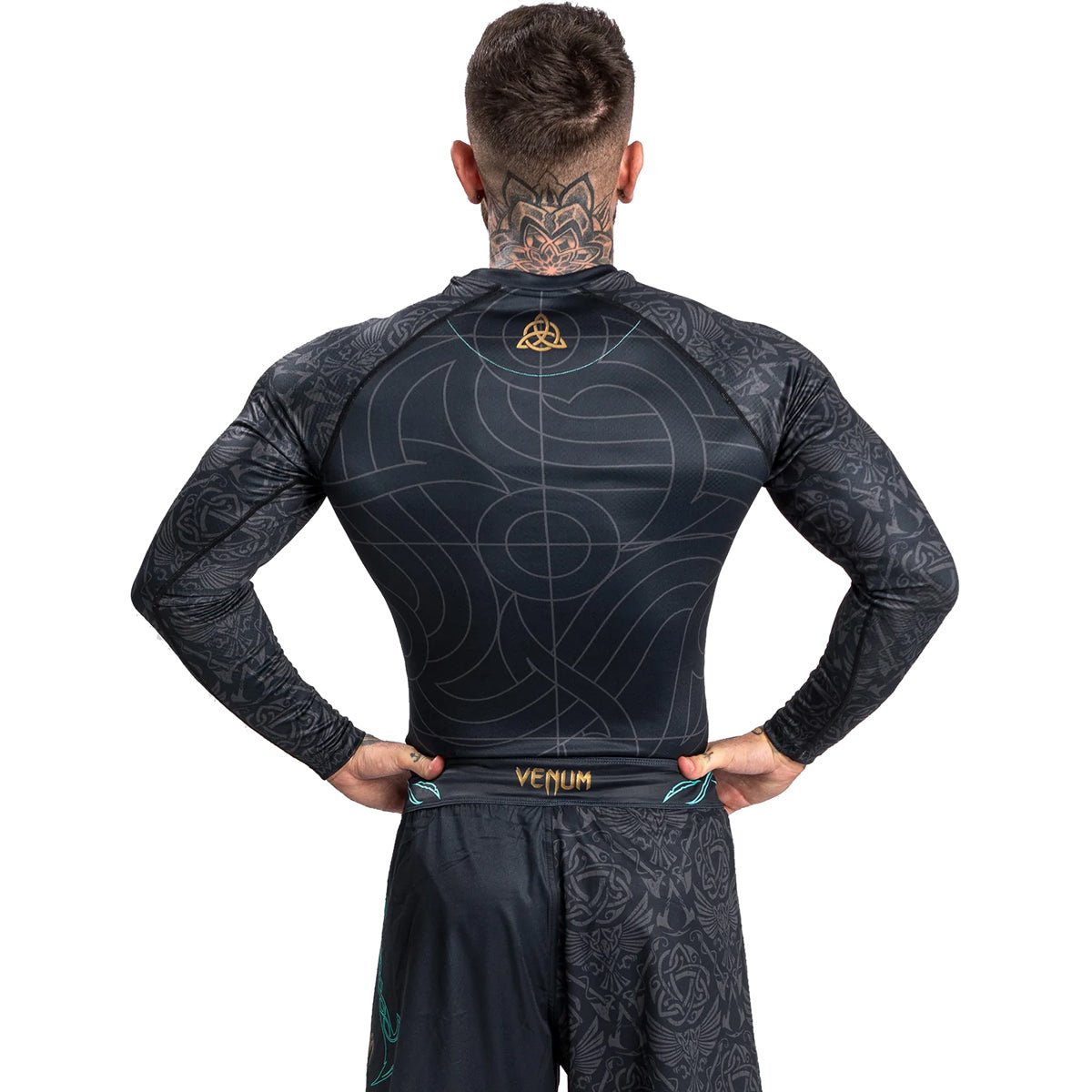 Venum Assassin's Creed Reloaded Long Sleeve Rashguard - Black - Forza Sports