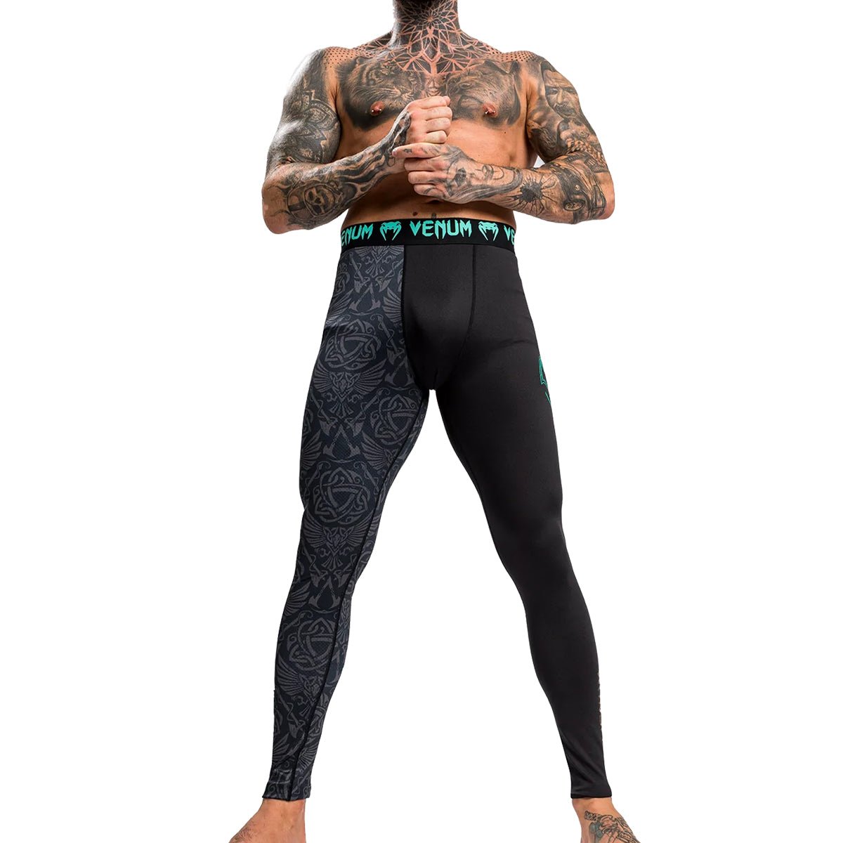 Venum Assassin's Creed Reloaded Compression Spats - Black - Forza Sports