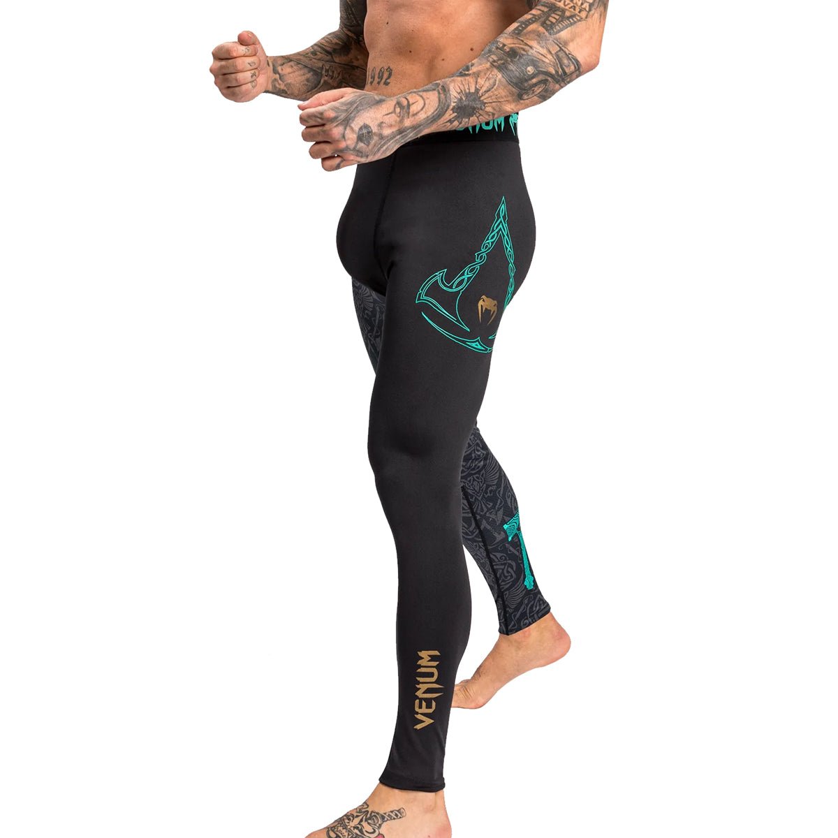 Venum Assassin's Creed Reloaded Compression Spats - Black - Forza Sports