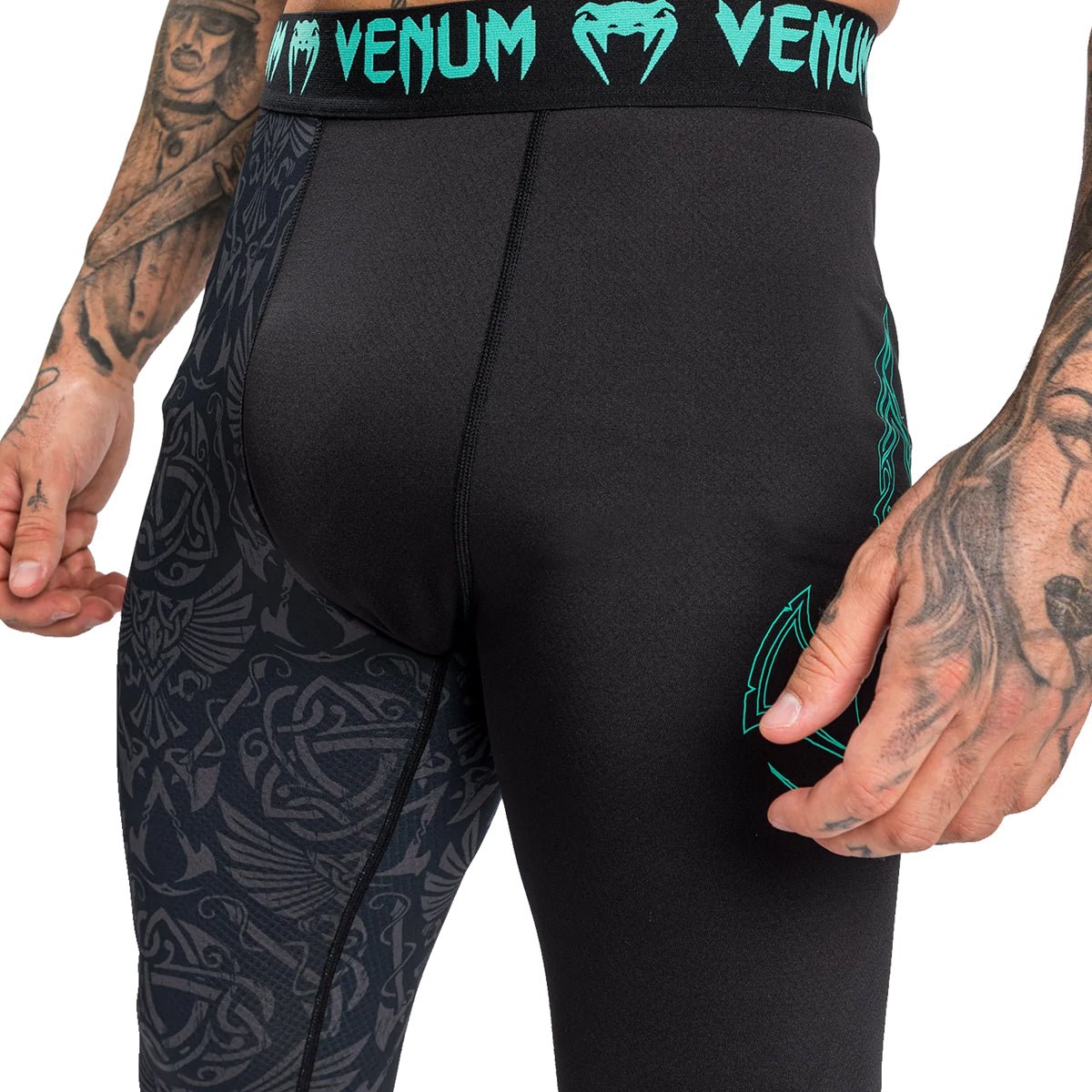 Venum Assassin's Creed Reloaded Compression Spats - Black - Forza Sports