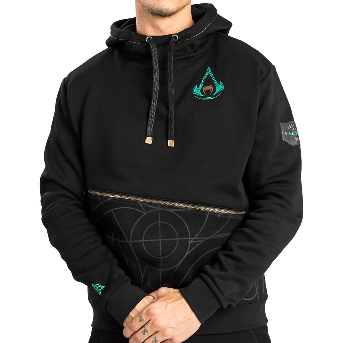 Venum Assassin's Creed Reloaded Pullover Hoodie - Black - Forza Sports