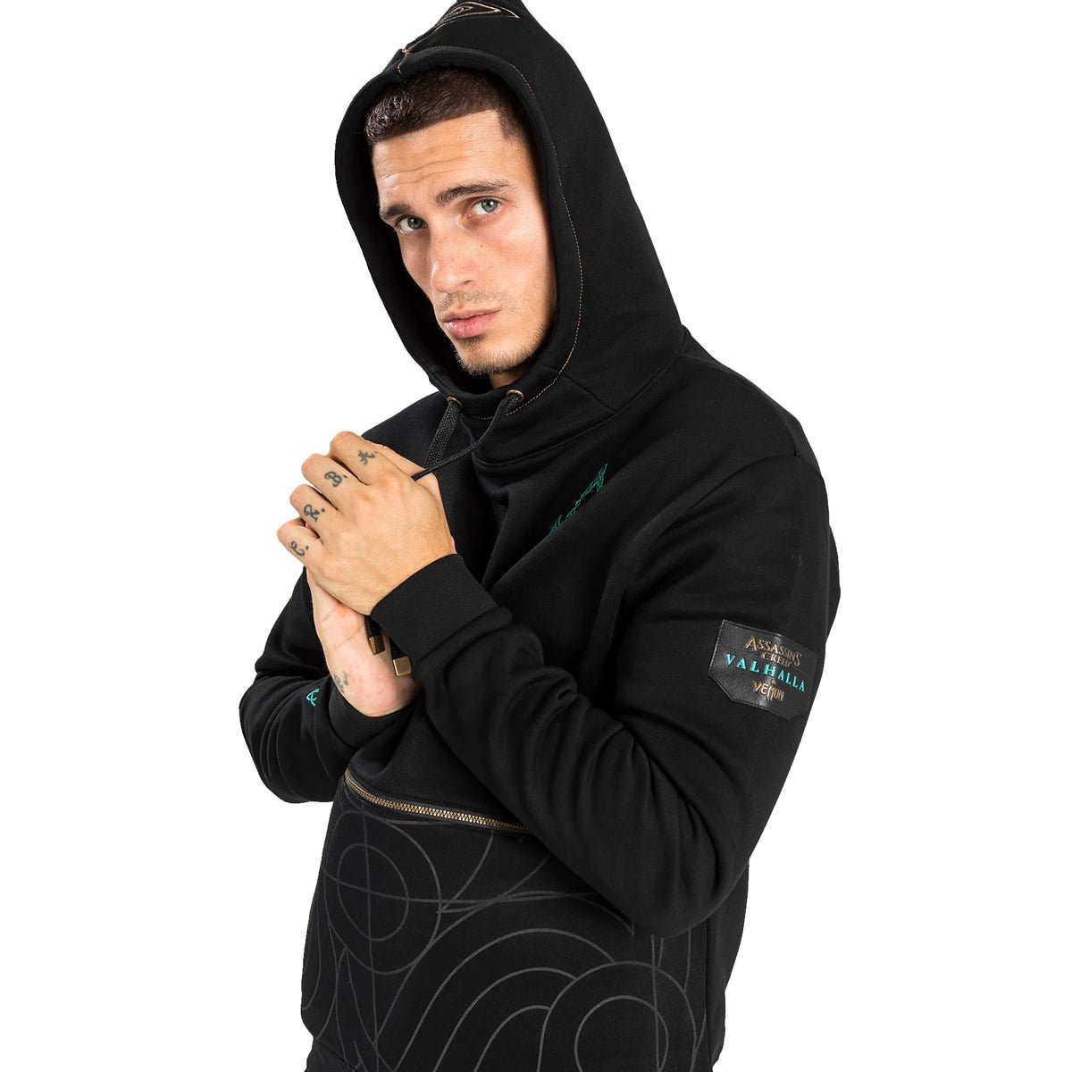 Venum Assassin's Creed Reloaded Pullover Hoodie - Black - Forza Sports