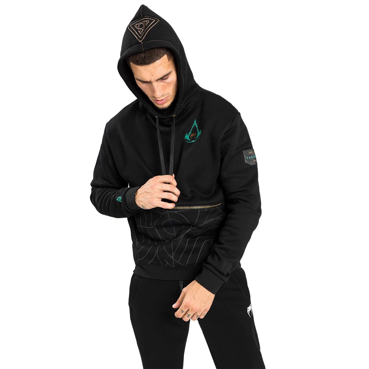 Venum Assassin's Creed Reloaded Pullover Hoodie - Black - Forza Sports