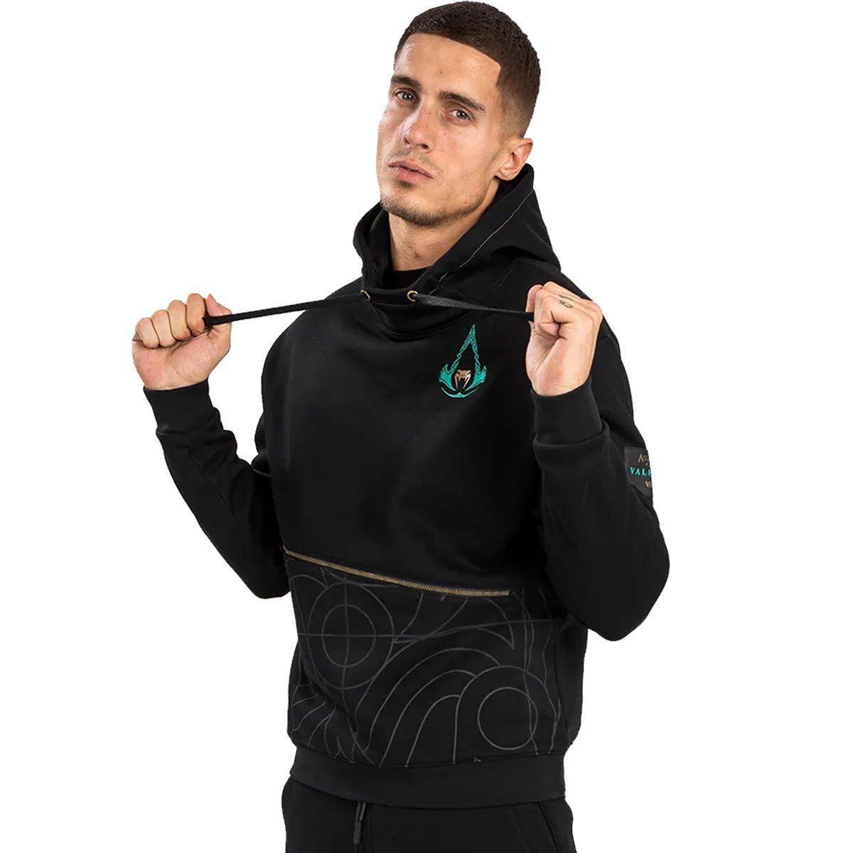 Venum Assassin's Creed Reloaded Pullover Hoodie - Black - Forza Sports