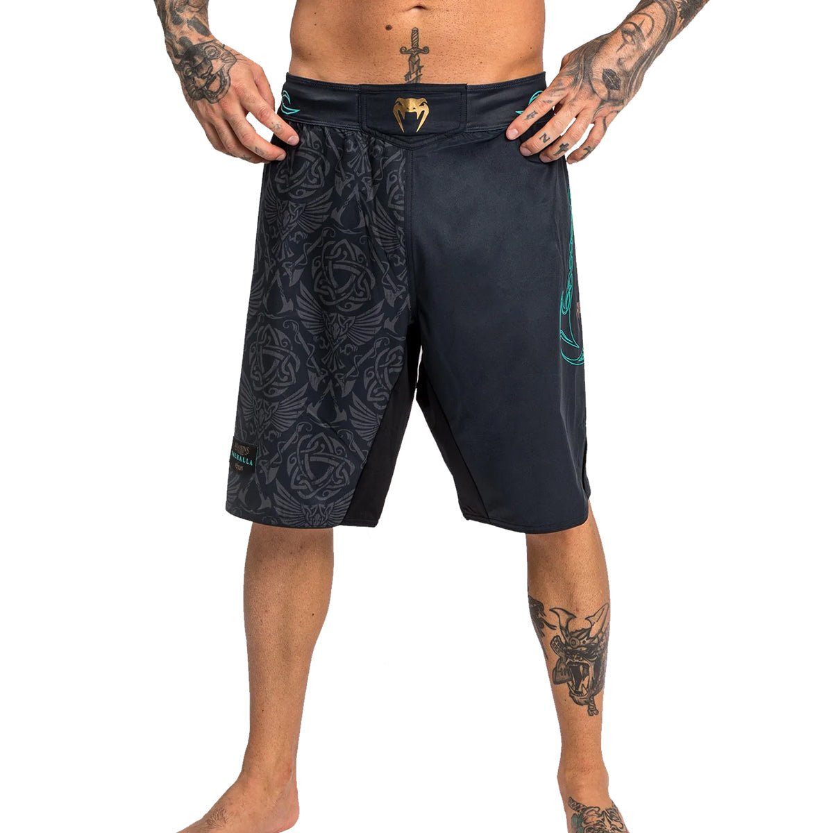 Venum Assassin's Creed Reloaded Fight Shorts - Black - Forza Sports