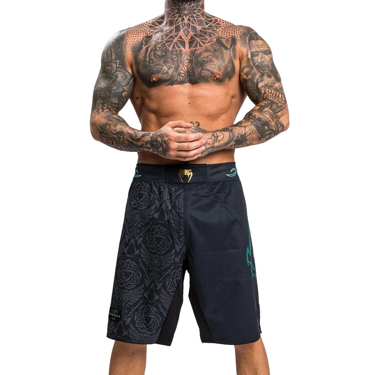 Venum Assassin's Creed Reloaded Fight Shorts - Black - Forza Sports