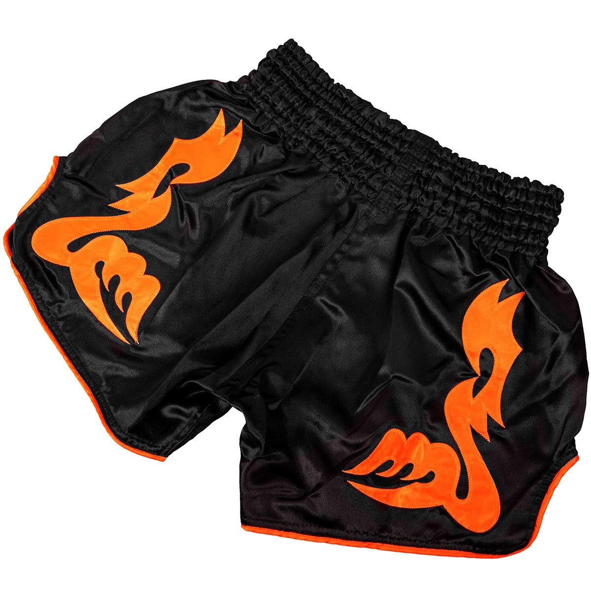 Venum Bangkok Inferno Muay Thai Shorts - Black/Neo Orange - Forza Sports