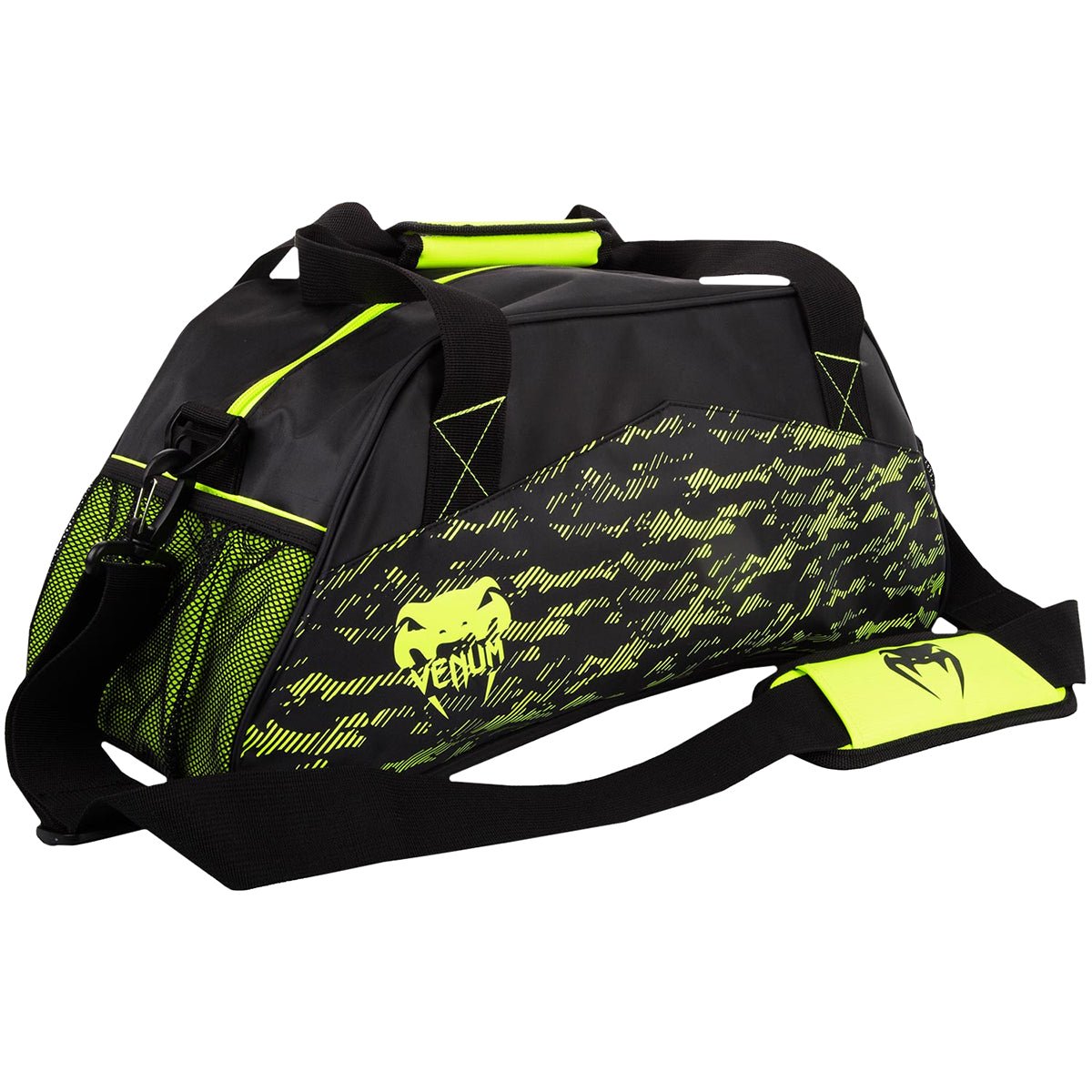 Venum Camoline Sport Bag - Black/Neo Yellow - Forza Sports