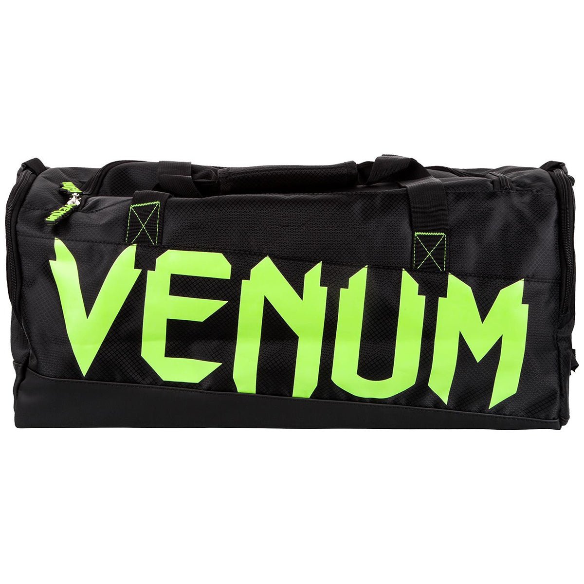 Venum Sparring Sport Equipment Duffel Bag - Black/Neo Yellow - Forza Sports