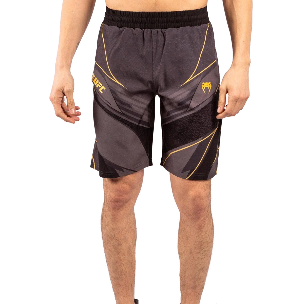Venum UFC Replica Champion Training Shorts - Black/Gold Venum