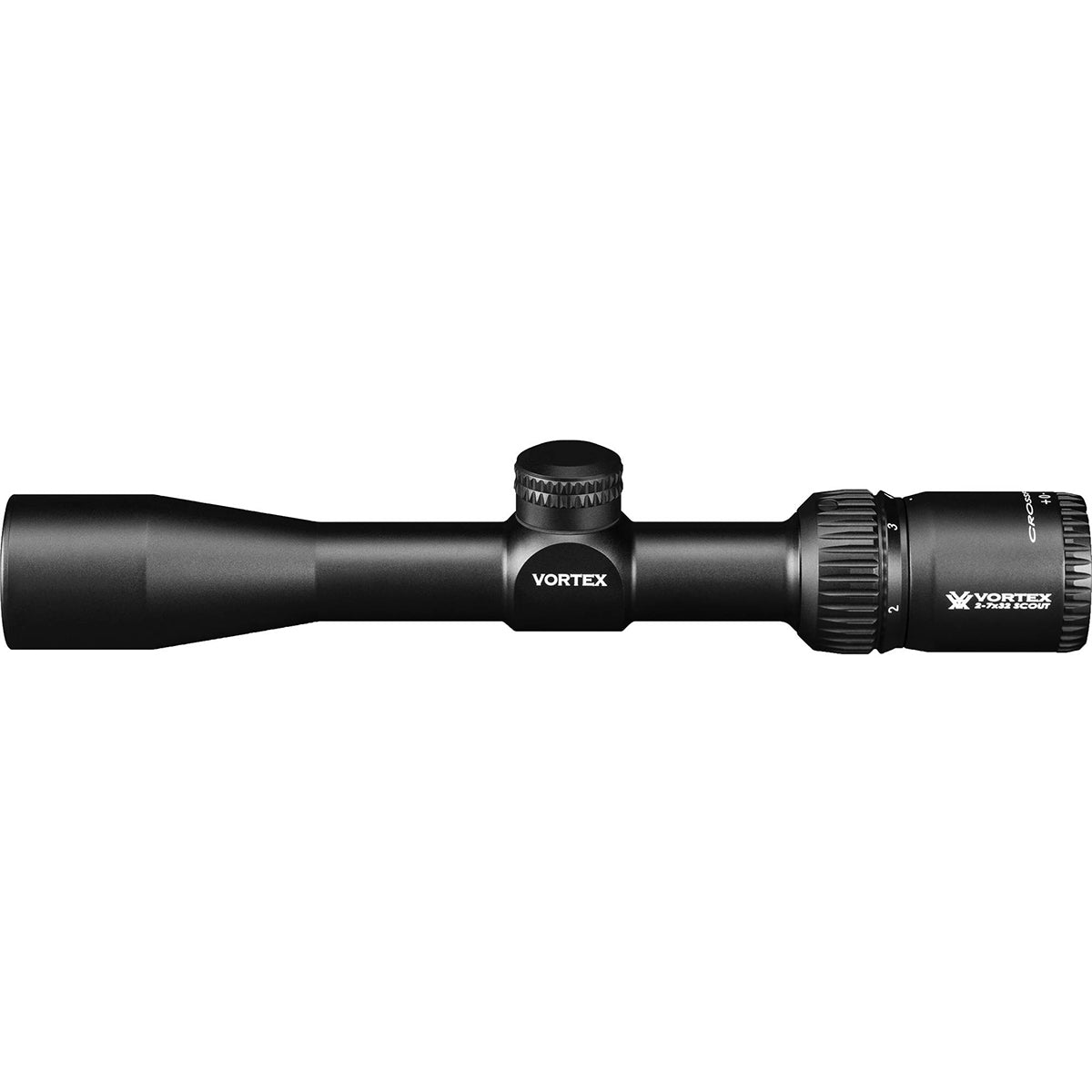 Vortex Optics Crossfire II 2 - 7X32 Scout Riflescope - V - Plex (MOA) - Forza Sports