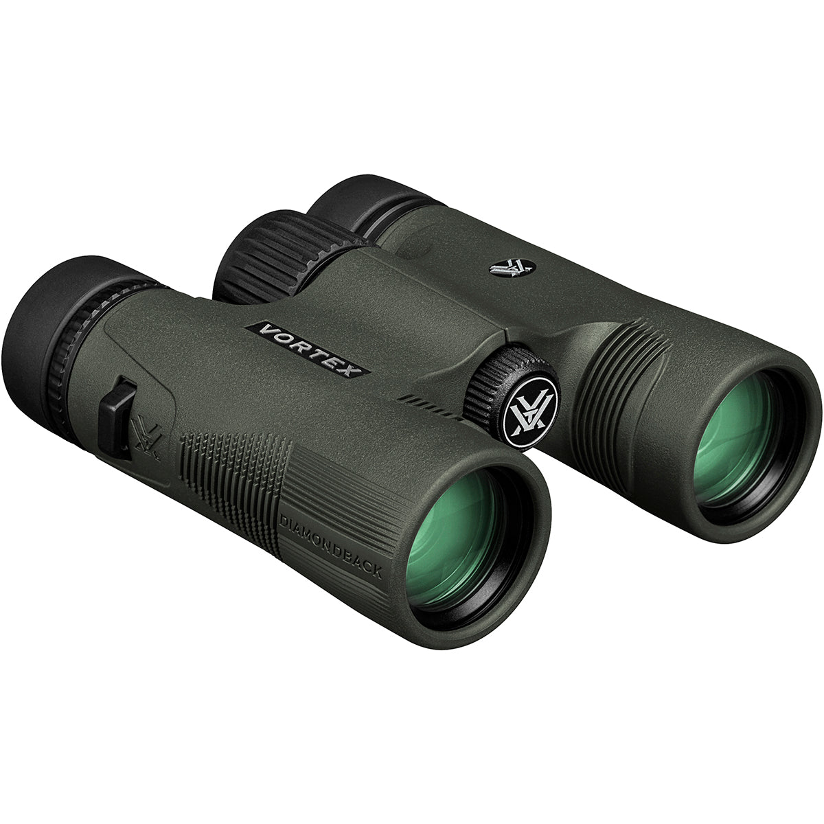 Vortex Optics Diamondback HD 10x28 Binoculars w/Case and GlassPak Harness DB - 211 - Forza Sports