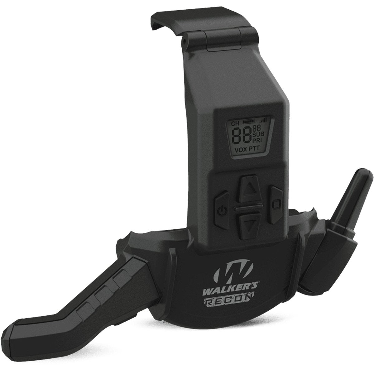 Walker's - Recon™ Hybrid Communicator Walkie Talkie with Bluetooth - Black - Forza Sports