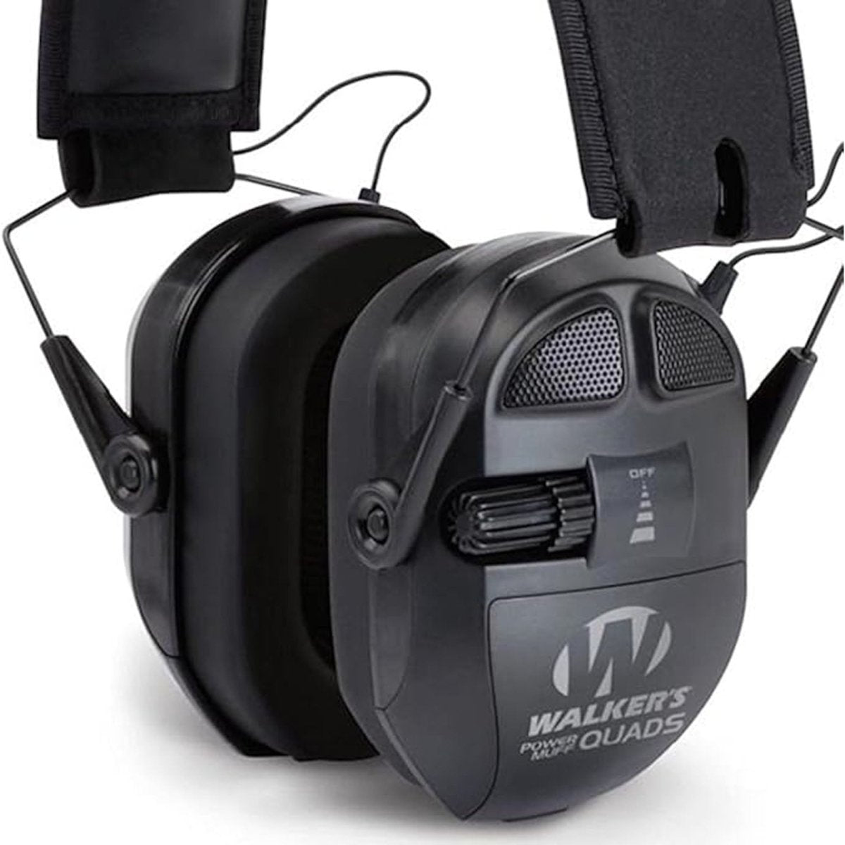 Walker's Ultimate Power Muff Quads - Black - Forza Sports