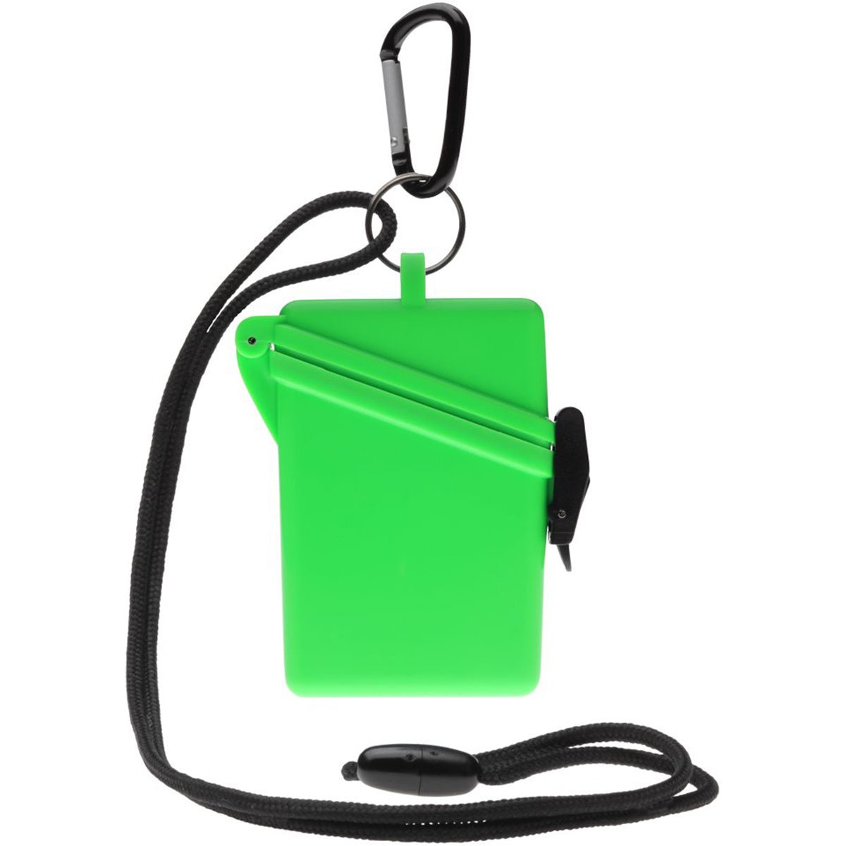 Witz Surfsafe Lightweight Waterproof Sport Case w/ Lanyard & Carabiner - Green - Forza Sports