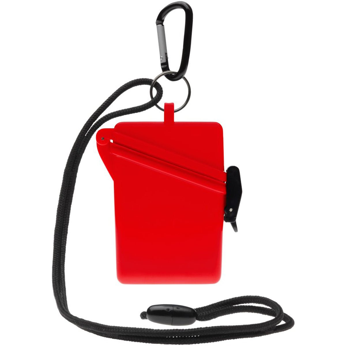 Witz Surfsafe Lightweight Waterproof Sport Case w/ Lanyard & Carabiner - Red - Forza Sports