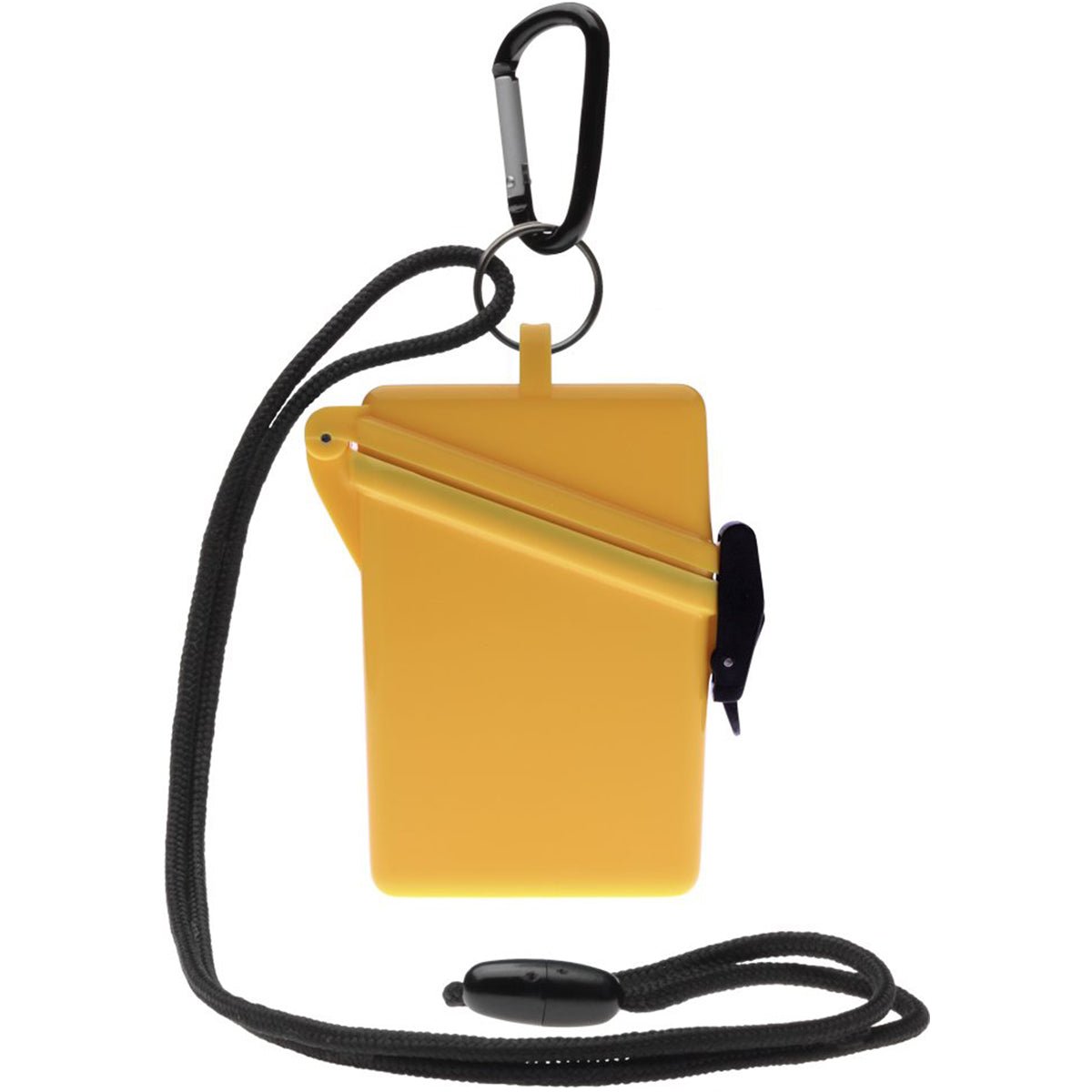 Witz Surfsafe Lightweight Waterproof Sport Case w/ Lanyard & Carabiner - Yellow - Forza Sports