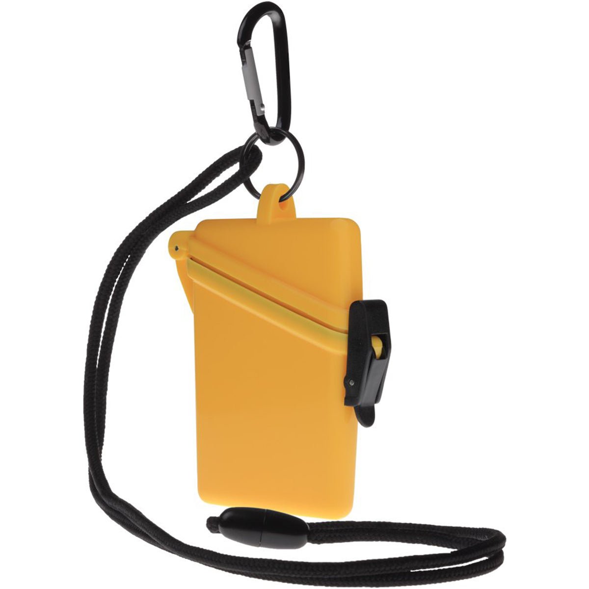 Witz Surfsafe Lightweight Waterproof Sport Case w/ Lanyard & Carabiner - Yellow - Forza Sports