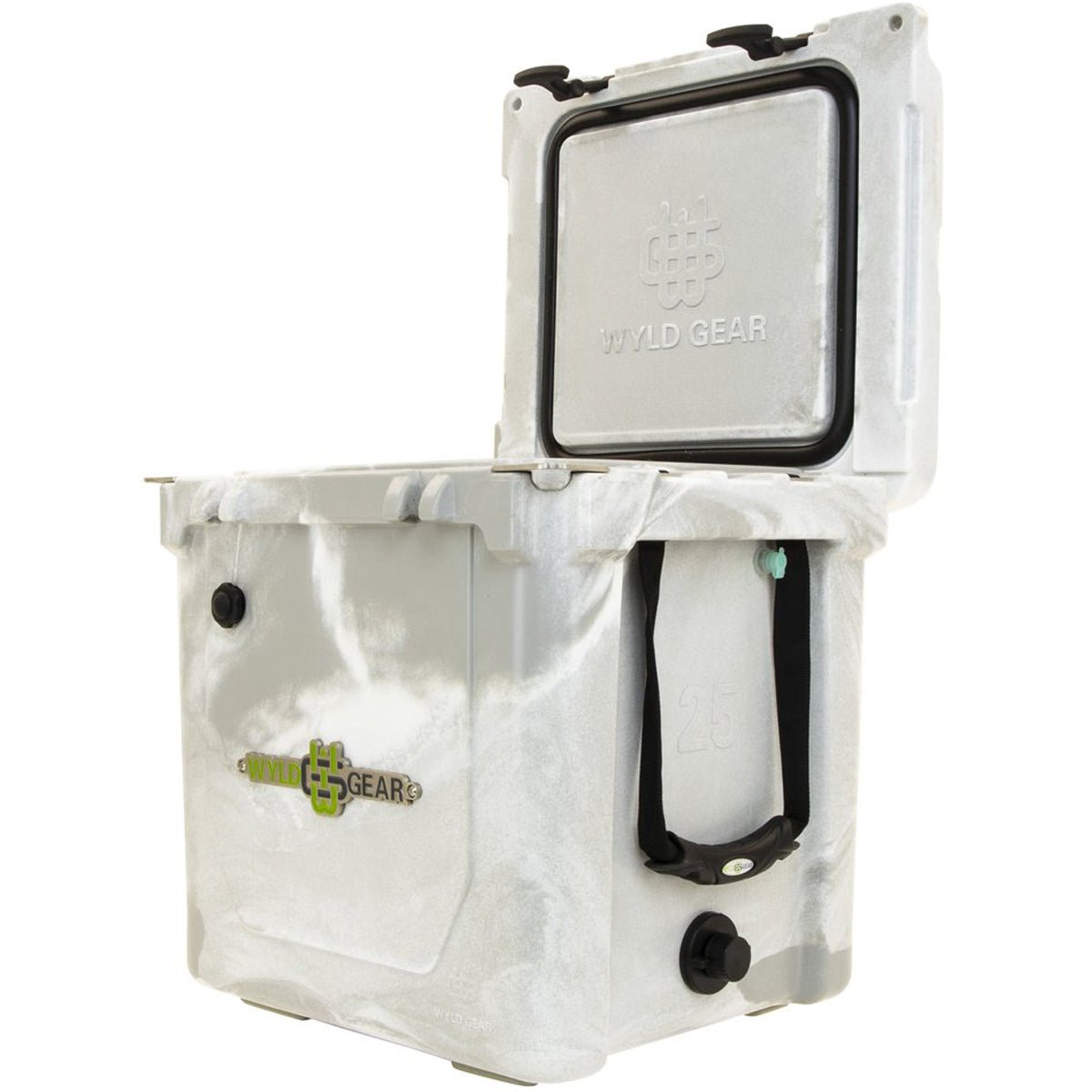 Wyld Gear 25 Quart Wyld One Hard Cooler - White/Grey - Forza Sports