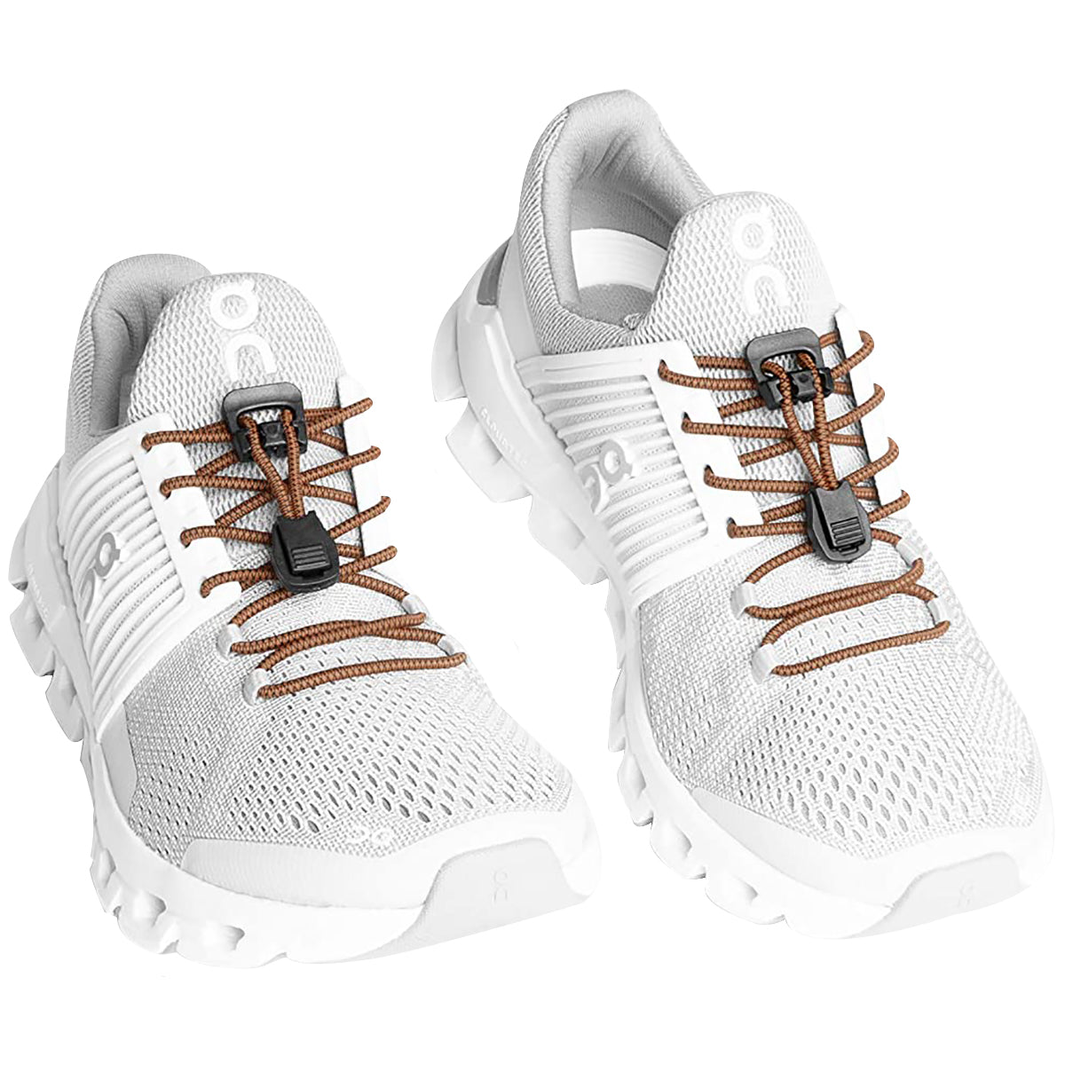 Xpand Laces No-Tie Quick-Release Elastic Shoelaces - brown