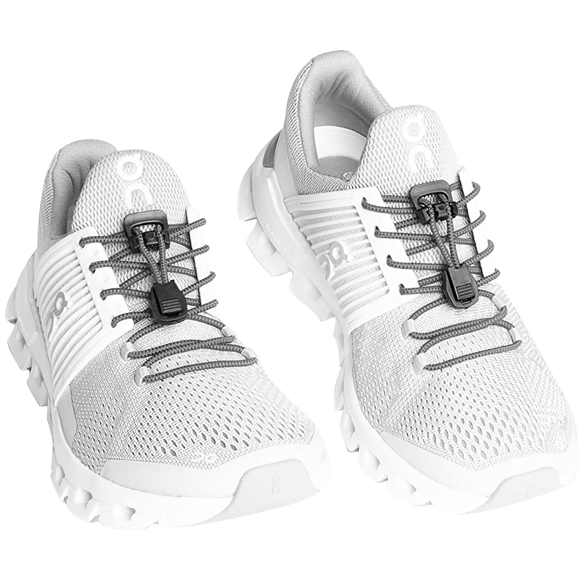 Xpand Laces No-Tie Quick-Release Elastic Shoelaces - grey