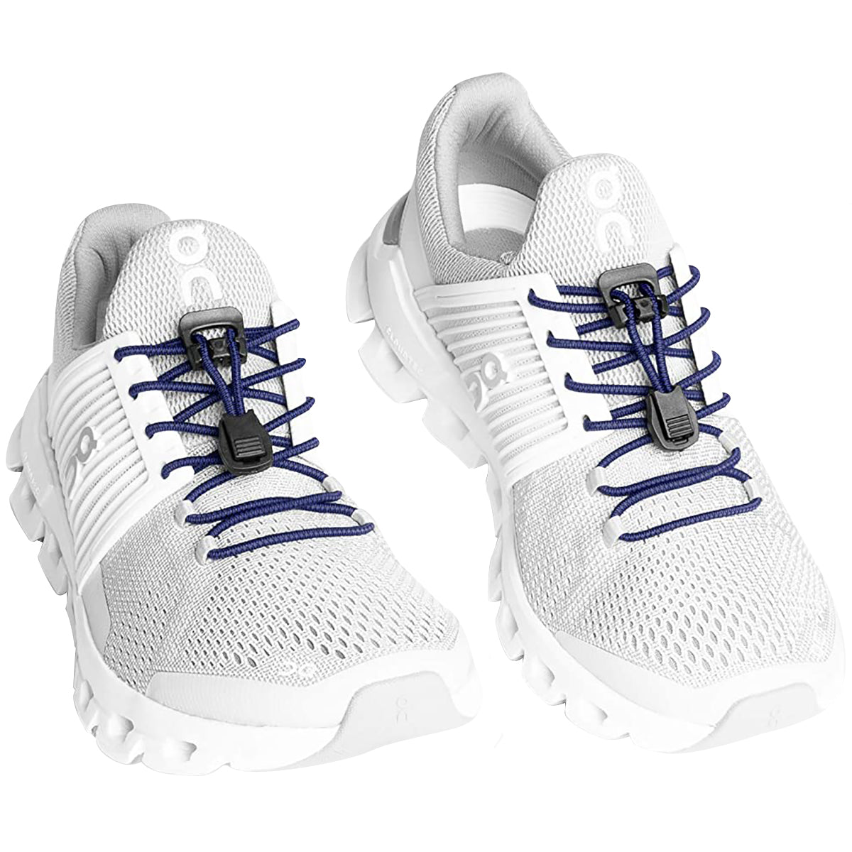 Xpand Laces No-Tie Quick-Release Elastic Shoelaces - navy blue