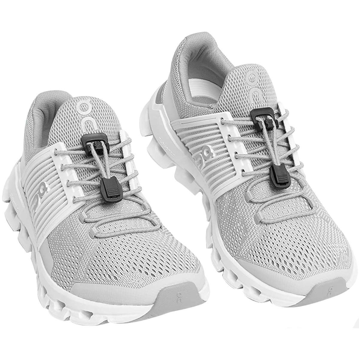 Xpand Laces No-Tie Quick-Release Elastic Shoelaces - steel reflective