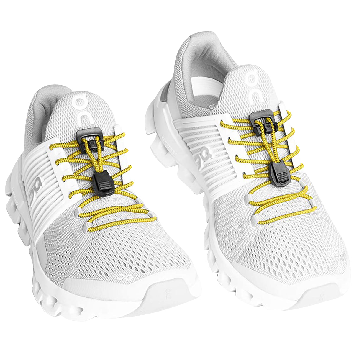 Xpand Laces No-Tie Quick-Release Elastic Shoelaces - lemon lime
