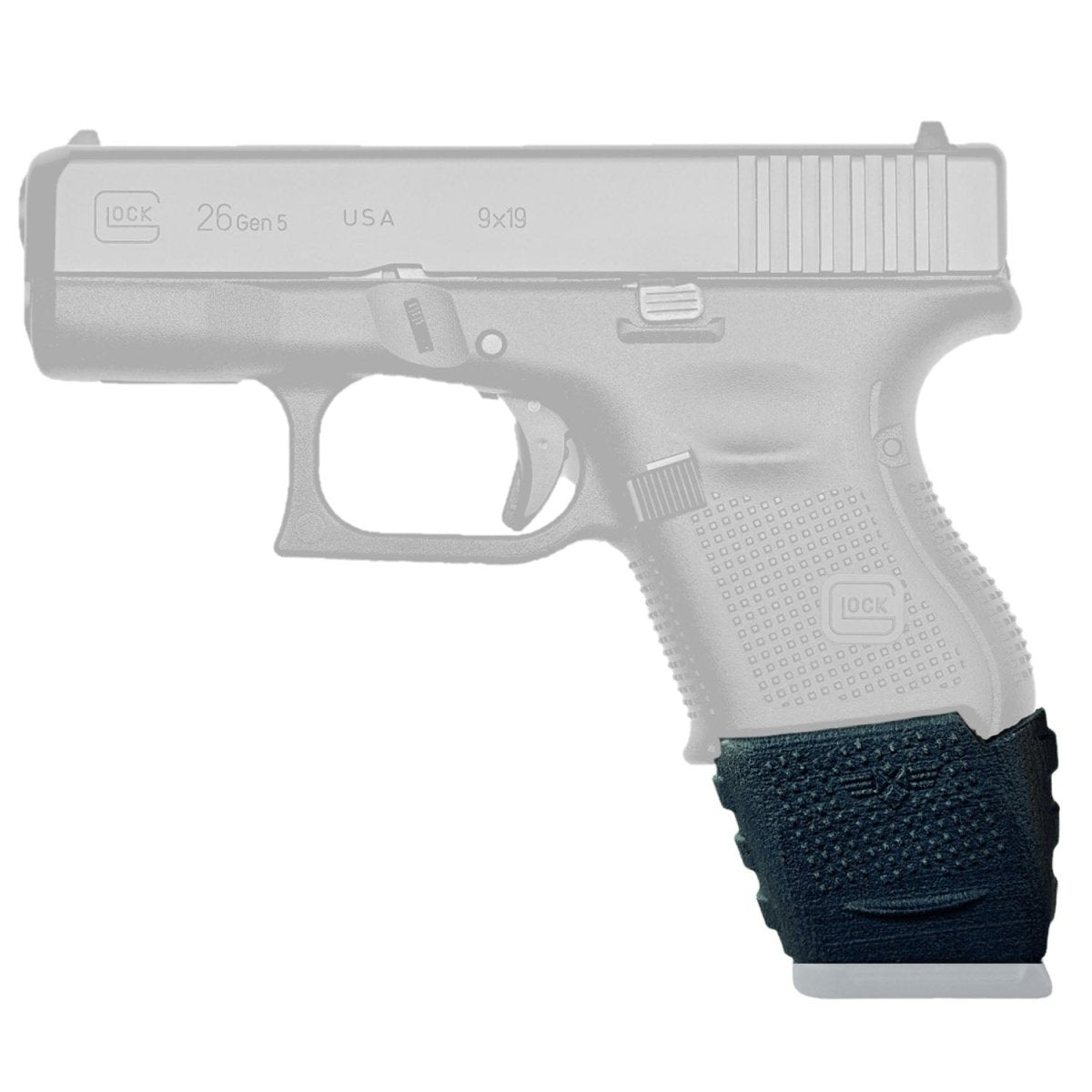 XTech Tactical Mag - Adapt 26 - 17 Magazine Sleeve Adapter for Glock 26, 27, & 33 - Forza Sports