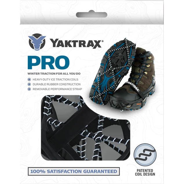 Yaktrax Pro Winter Traction Cleats - Black - Forza Sports