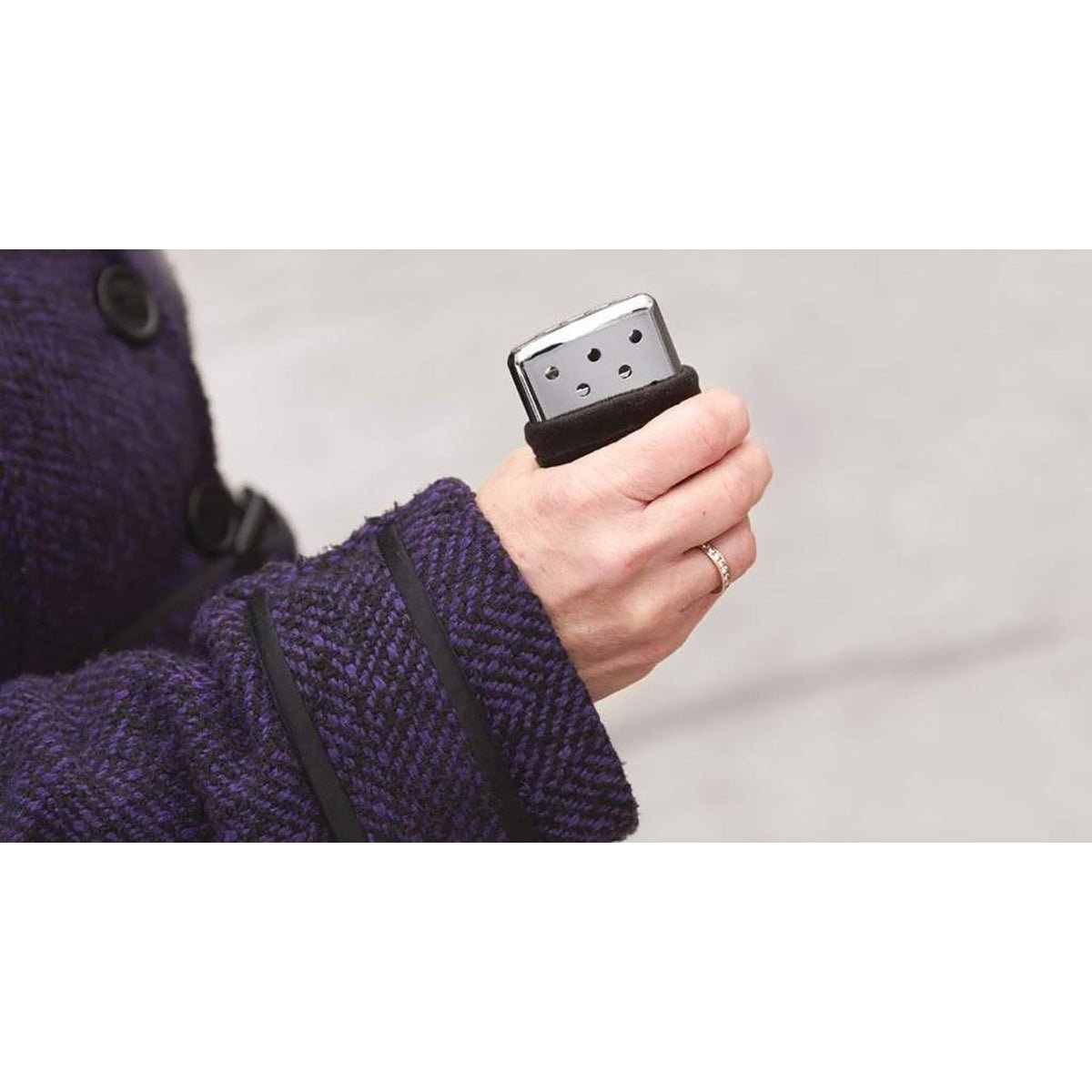Zippo Pearl White Finish 6 Hour Hand Warmer - Forza Sports