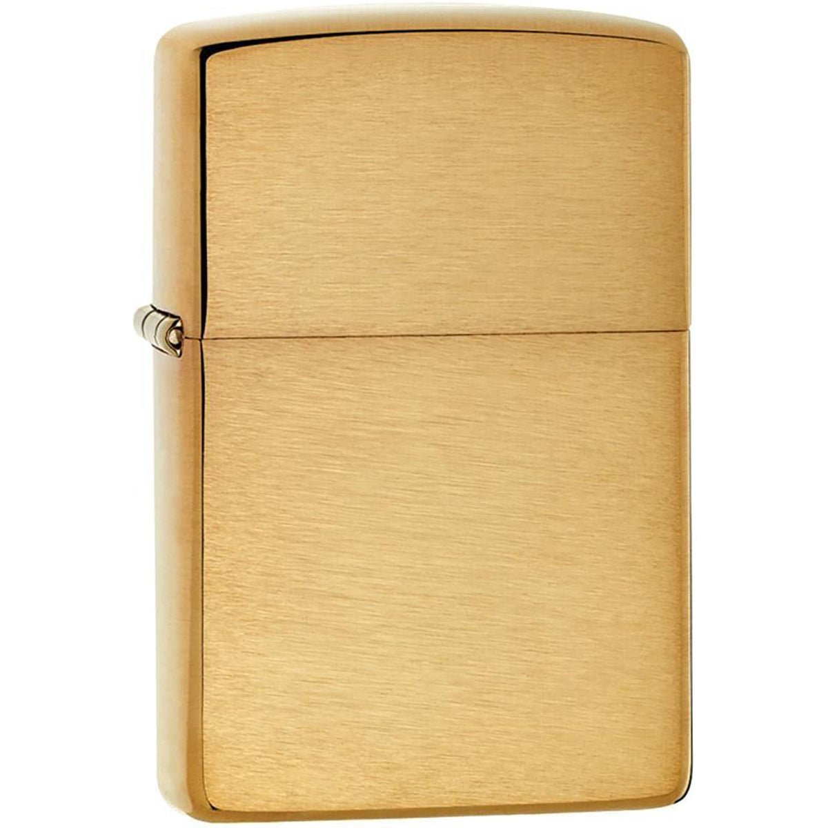 Zippo Armor Brushed Brass Pocket Lighter - Forza Sports