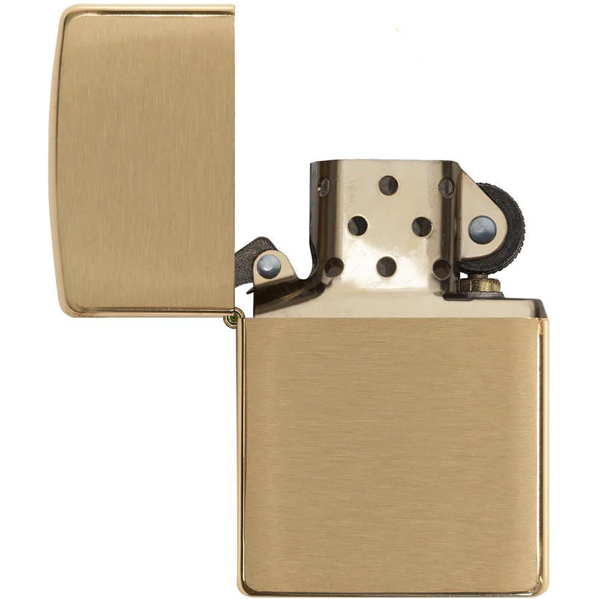 Zippo Armor Brushed Brass Pocket Lighter - Forza Sports