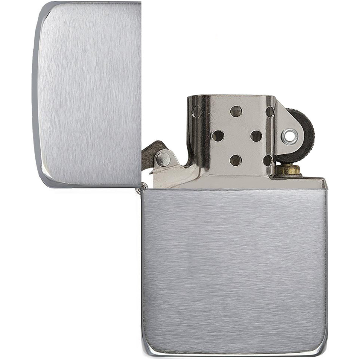 Zippo 1941 Replica Pocket Lighter - Brushed Chrome - Forza Sports