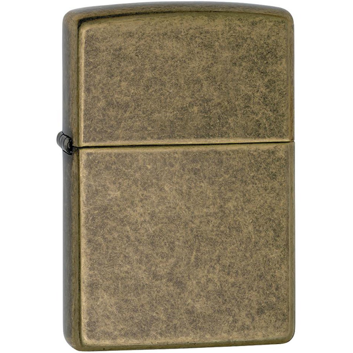 Zippo Vintage Brushed Brass with Slashes Pocket Lighter - Forza Sports