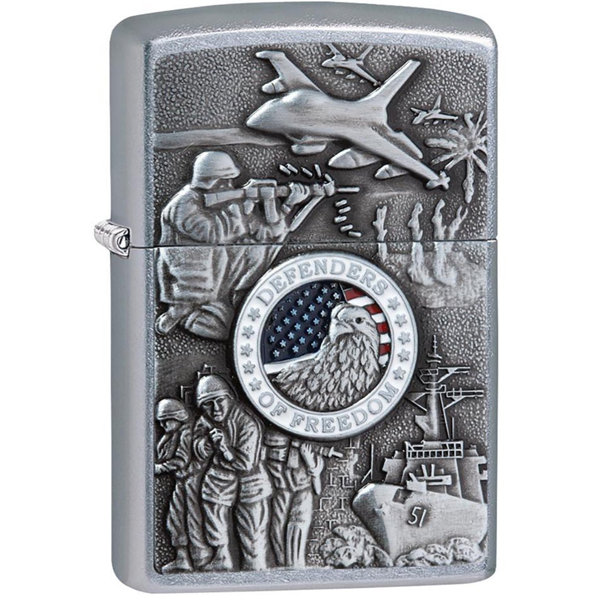 Zippo Joined Forces Emblem Pocket Lighter - Forza Sports