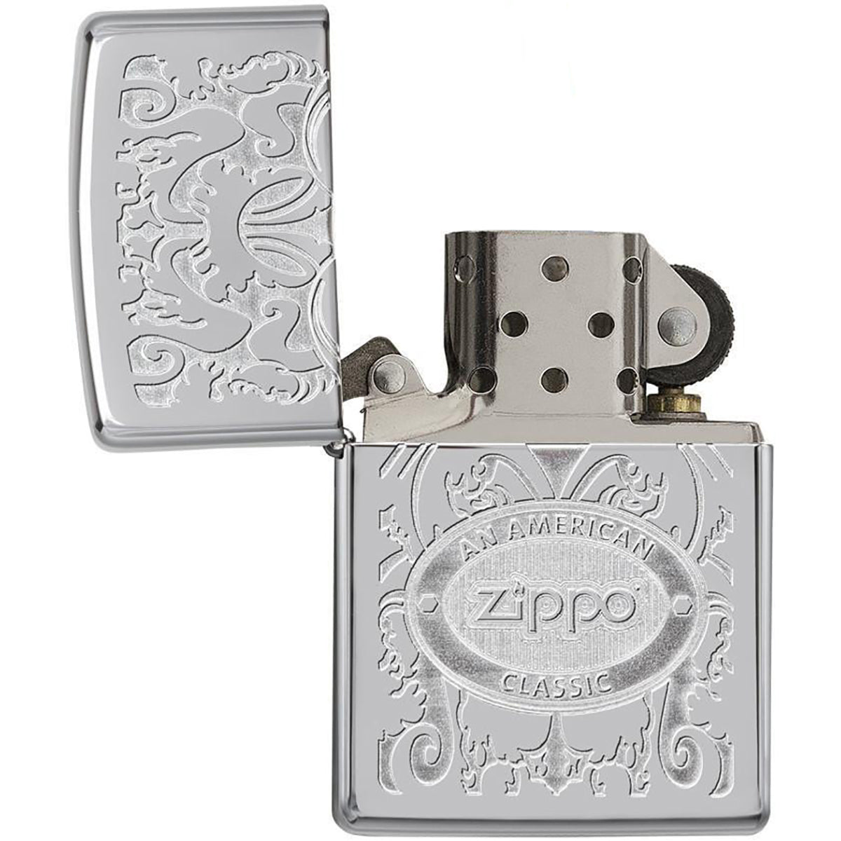 Zippo Crown Stamp with American Classic Pocket Lighter - Forza Sports