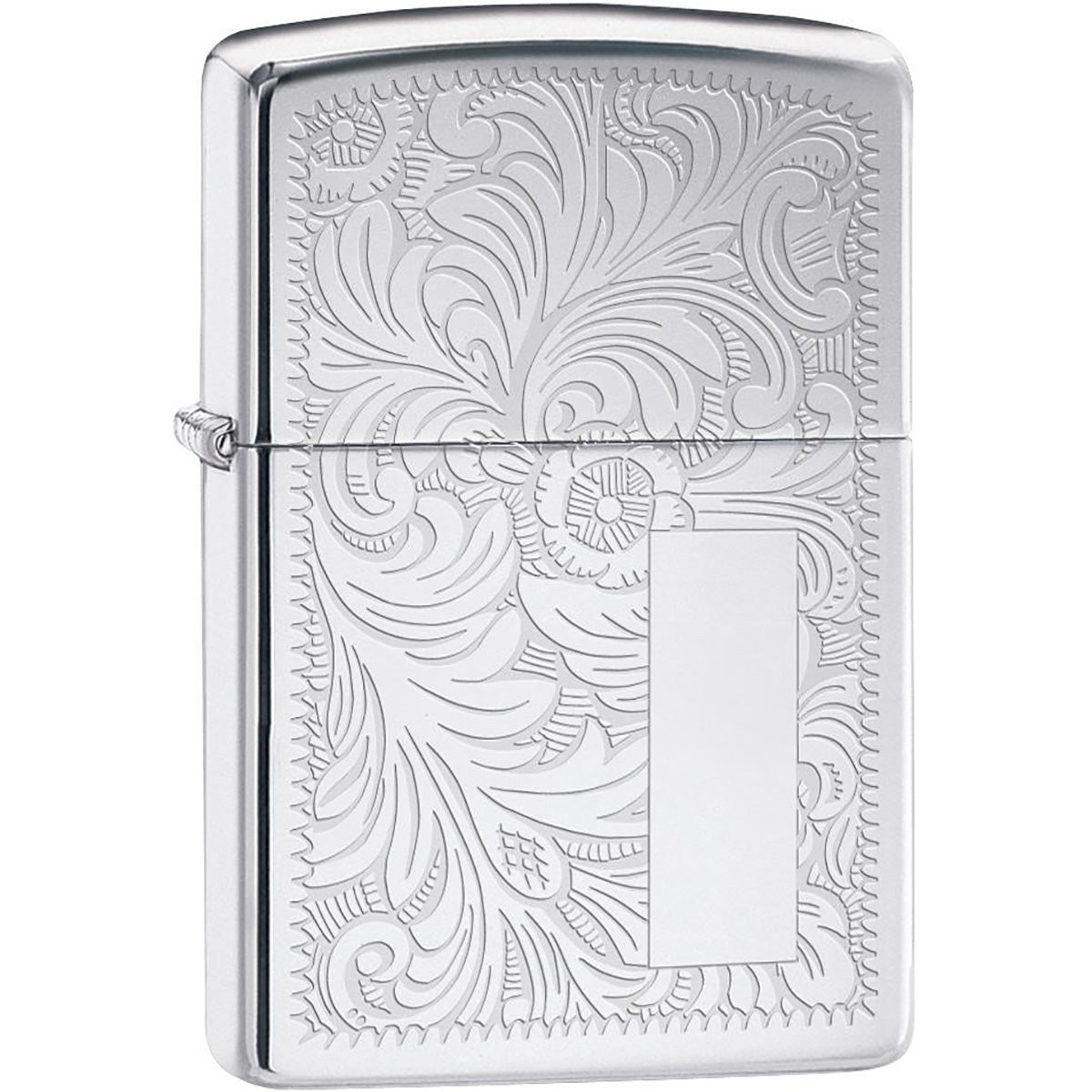 Zippo High Polished Chrome Venetian Pocket Lighter - Forza Sports