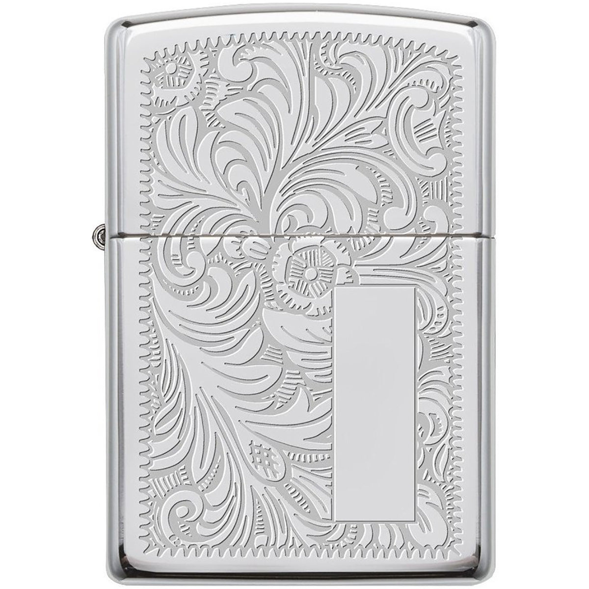 Zippo High Polished Chrome Venetian Pocket Lighter - Forza Sports