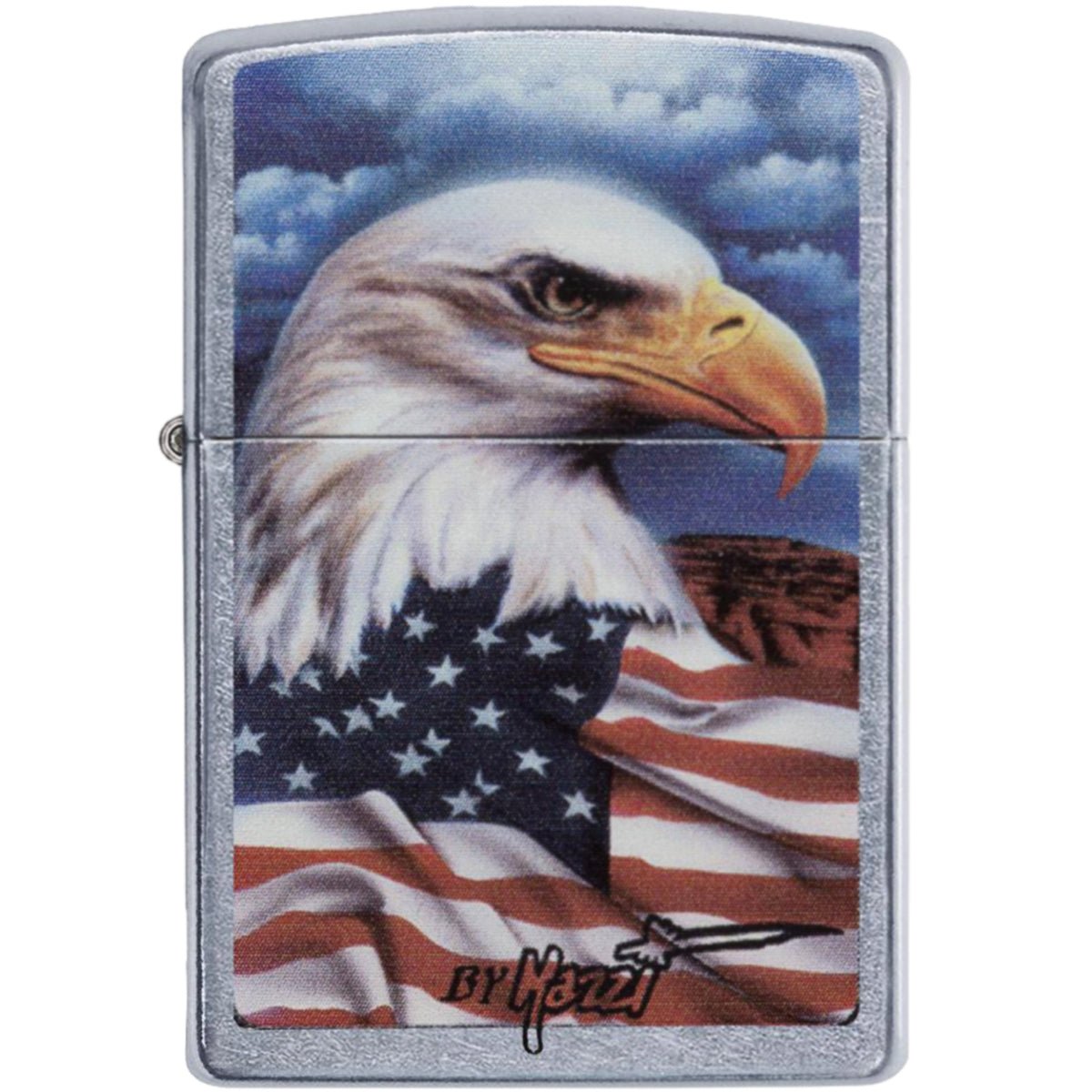 Zippo Mazzi Freedom Watch Street Chrome Windproof Pocket Lighter - Forza Sports