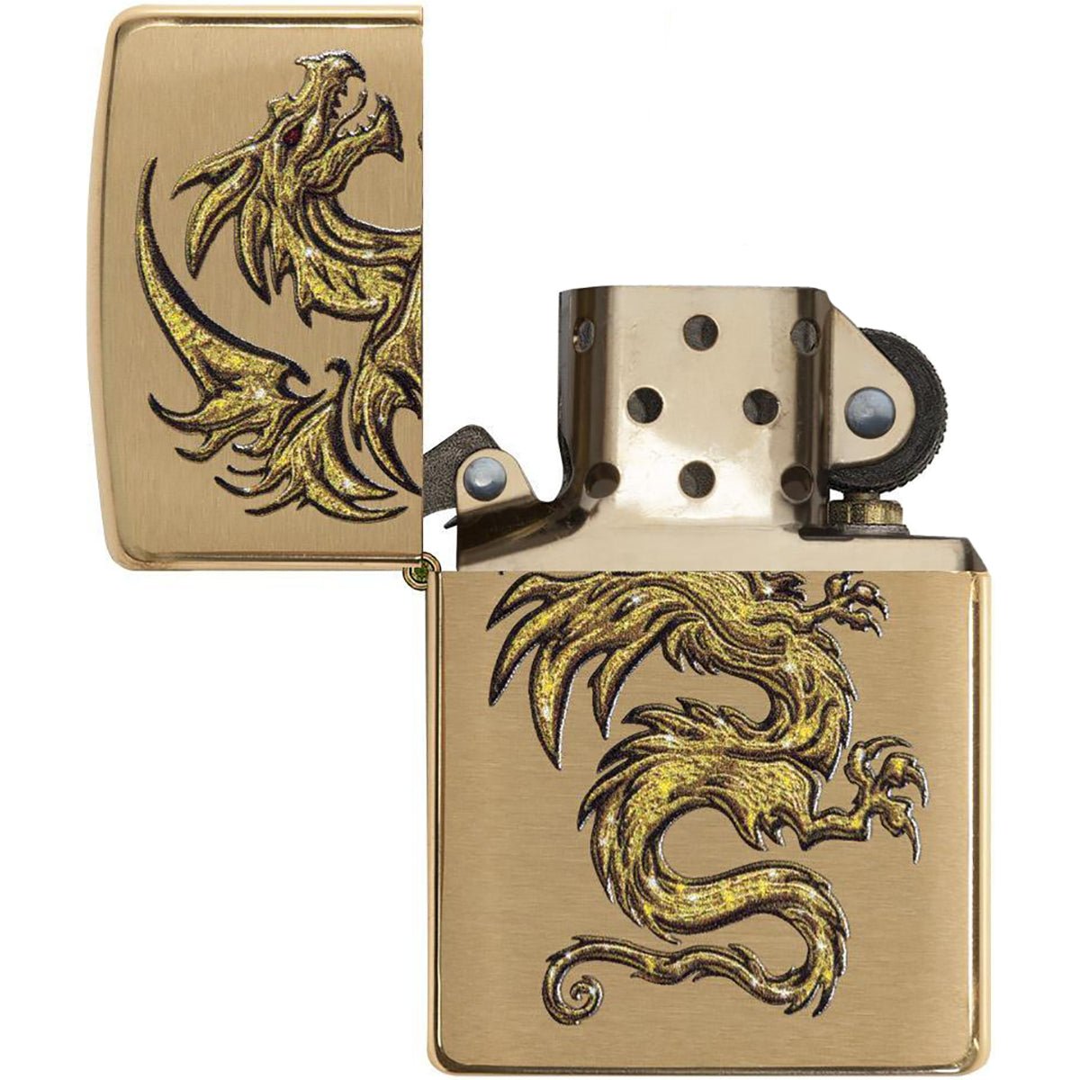 Zippo Golden Dragon Refillable Windproof Lighter - Forza Sports