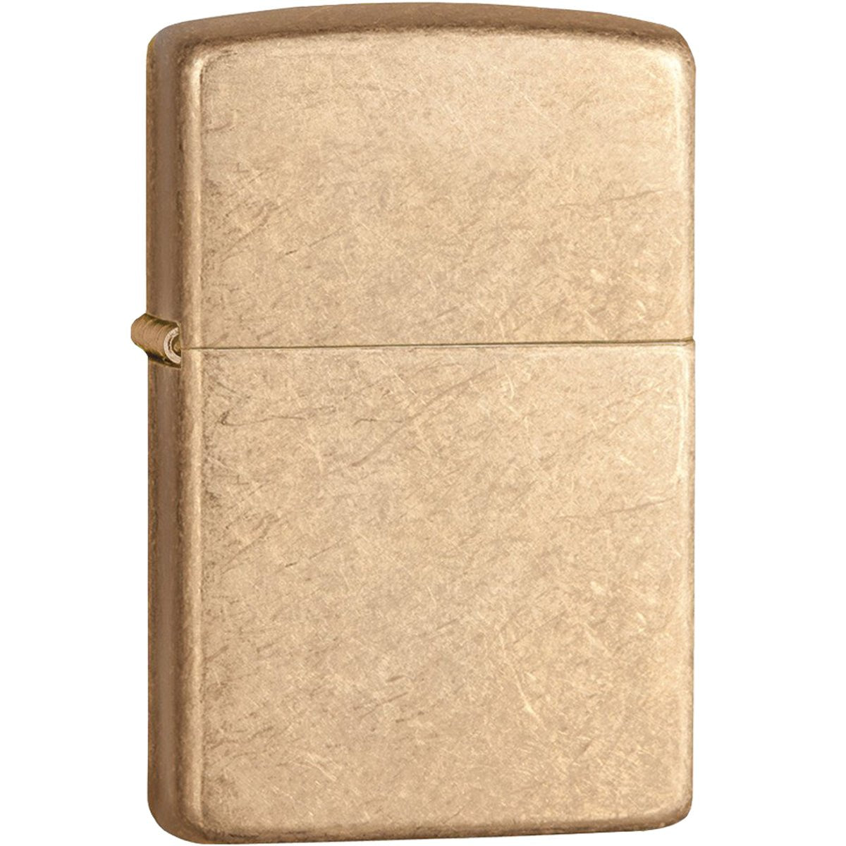 Zippo Armor Case Tumbled Brass Windproof Pocket Lighter - Forza Sports