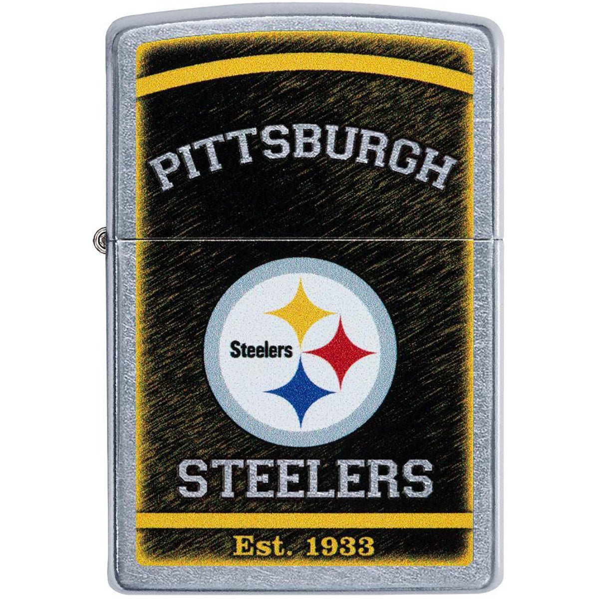 Zippo NFL Pittsburgh Steelers Refillable Windproof Lighter - Forza Sports